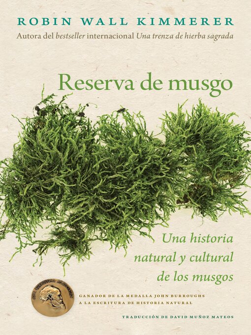 Cover image for Reserva de musgo